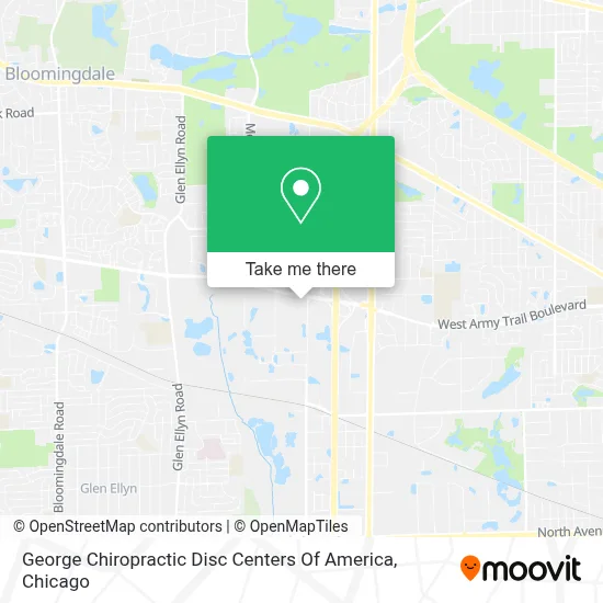 George Chiropractic Disc Centers Of America map