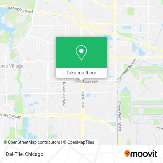 Dal-Tile map