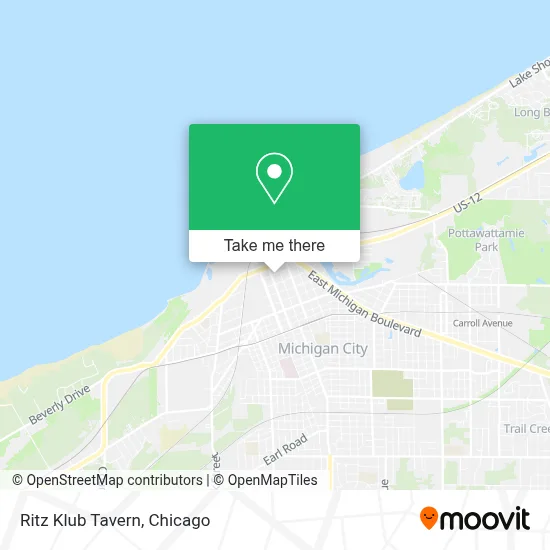 Ritz Klub Tavern map