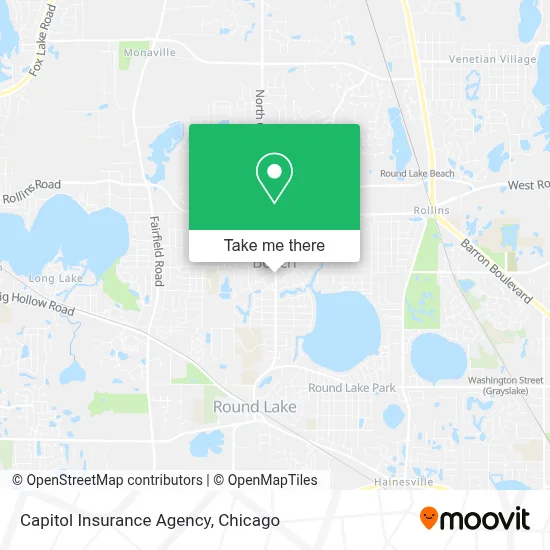 Capitol Insurance Agency map