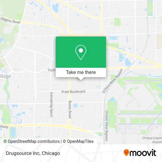 Drugsource Inc map