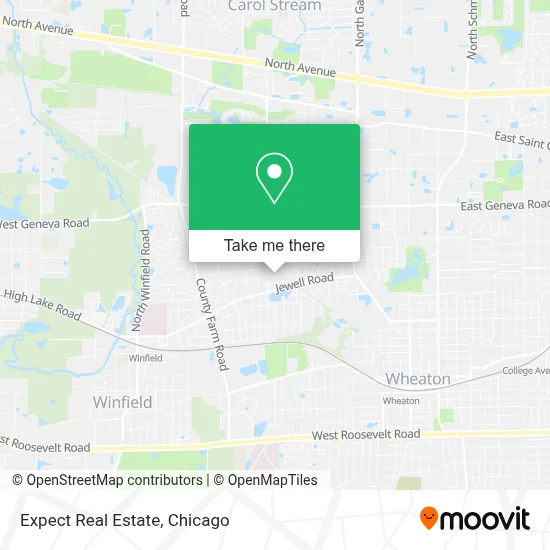 Expect Real Estate map