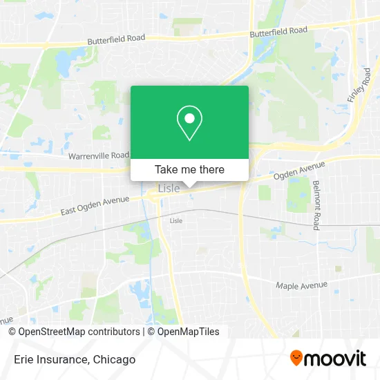 Erie Insurance map