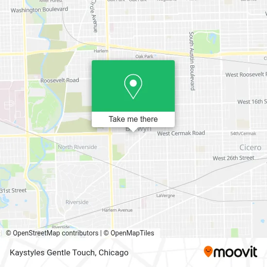 Kaystyles Gentle Touch map