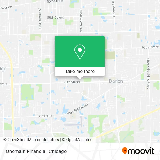 Onemain Financial map