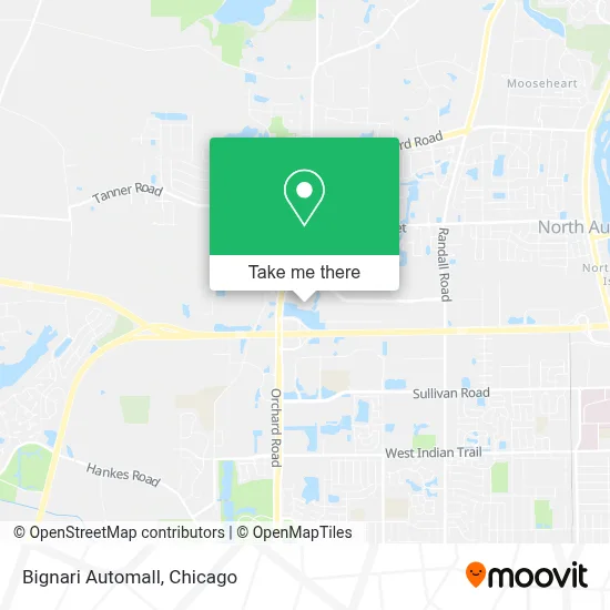 Bignari Automall map