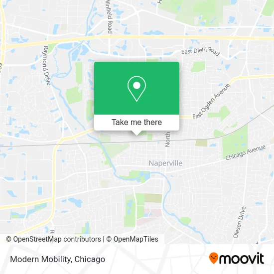Modern Mobility map