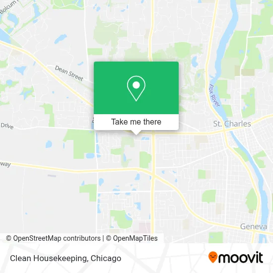 Clean Housekeeping map