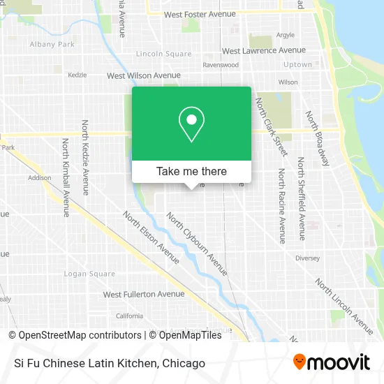 Si Fu Chinese Latin Kitchen map