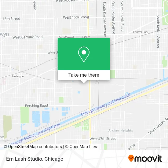 Em Lash Studio map