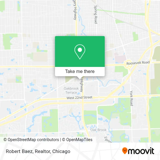 Robert Baez, Realtor map