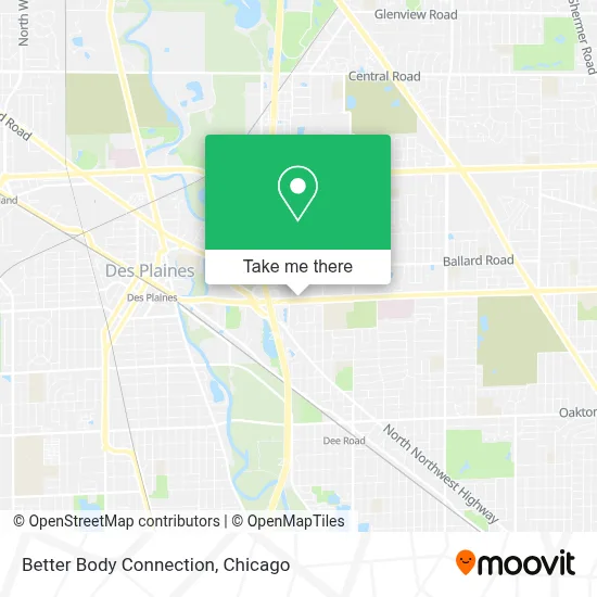 Better Body Connection map