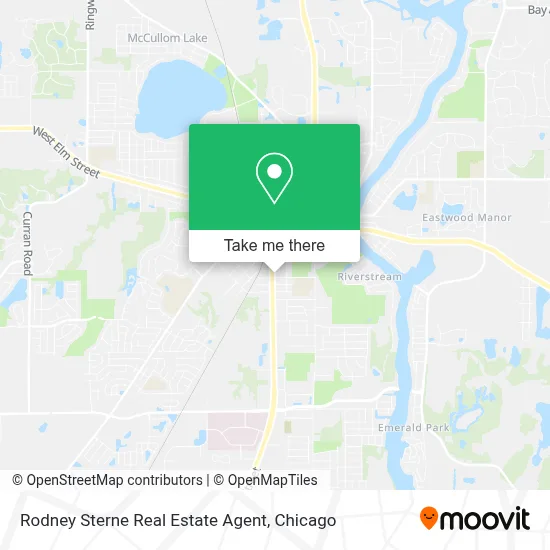 Rodney Sterne Real Estate Agent map