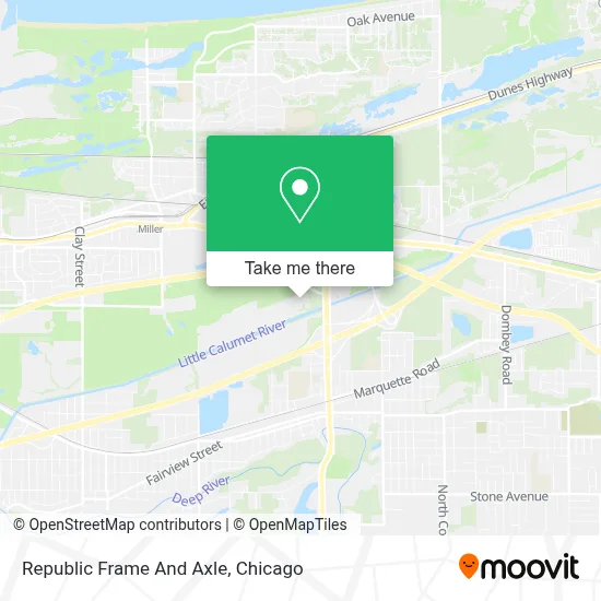 Republic Frame And Axle map