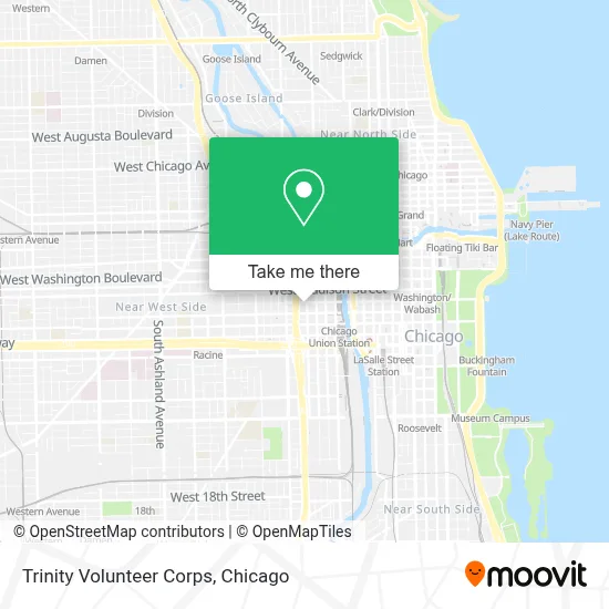 Trinity Volunteer Corps map