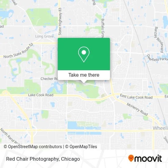 Red Chair Photography map