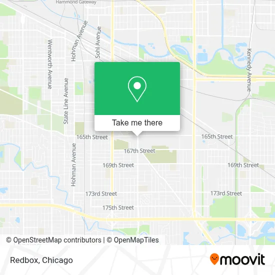 Redbox map