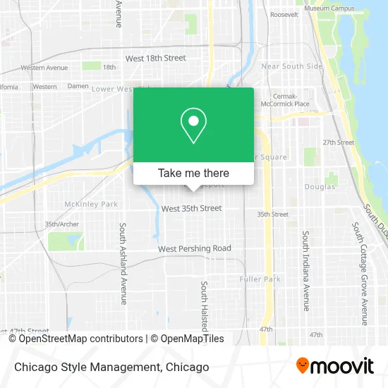 Chicago Style Management map