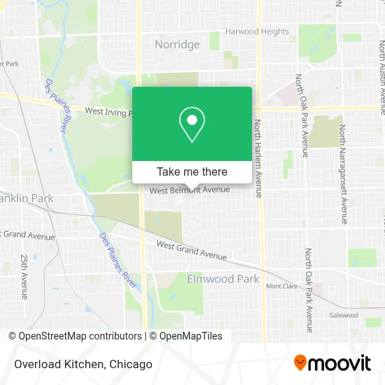 Overload Kitchen map