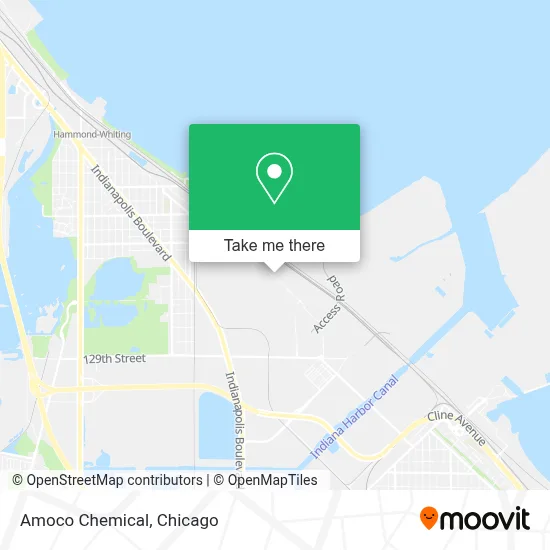 Amoco Chemical map