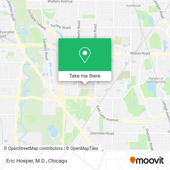 Eric Hoeper, M.D. map