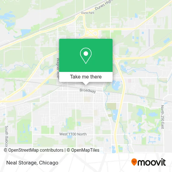 Neal Storage map