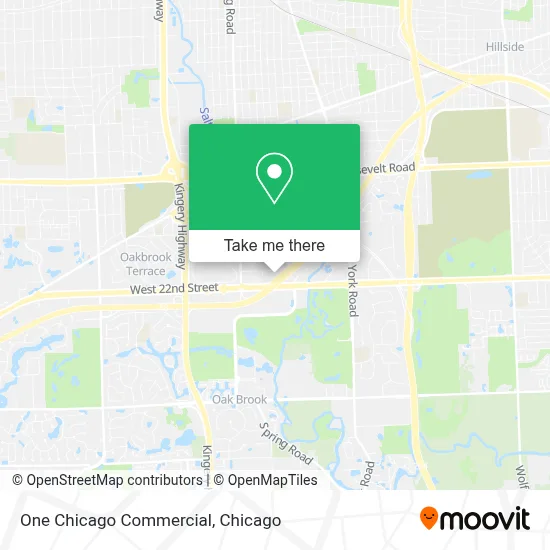 One Chicago Commercial map