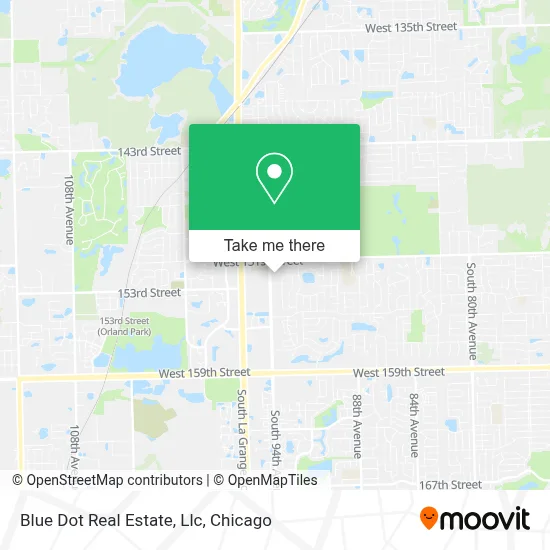 Blue Dot Real Estate, Llc map