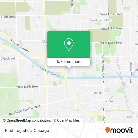 Mapa de First Logistics