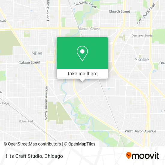 Hts Craft Studio map