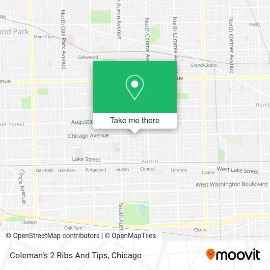 Coleman's 2 Ribs And Tips map