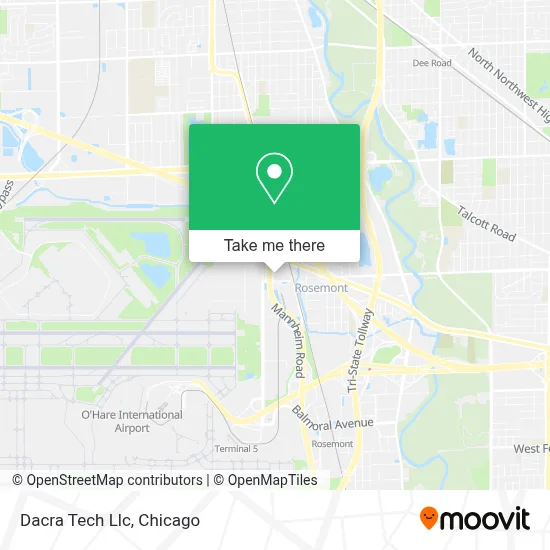 Dacra Tech Llc map
