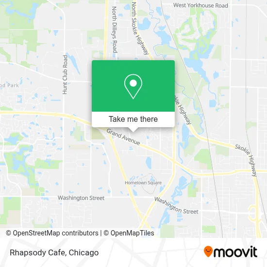 Rhapsody Cafe map