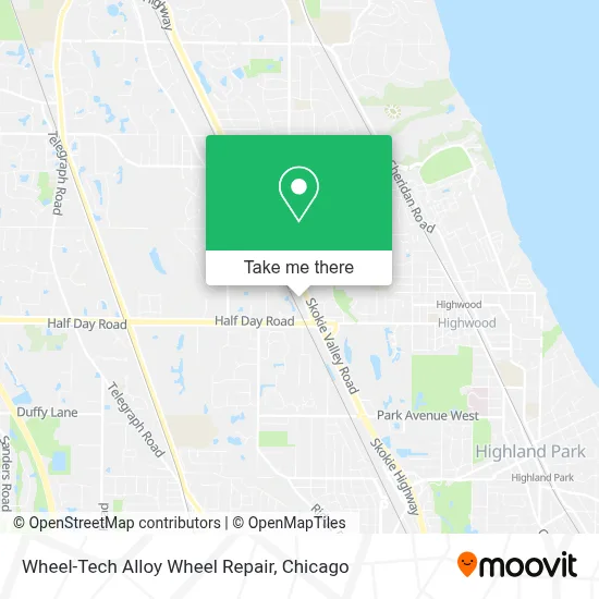 Wheel-Tech Alloy Wheel Repair map
