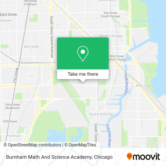 Burnham Math And Science Academy map
