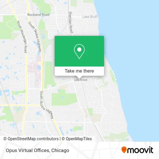 Opus Virtual Offices map