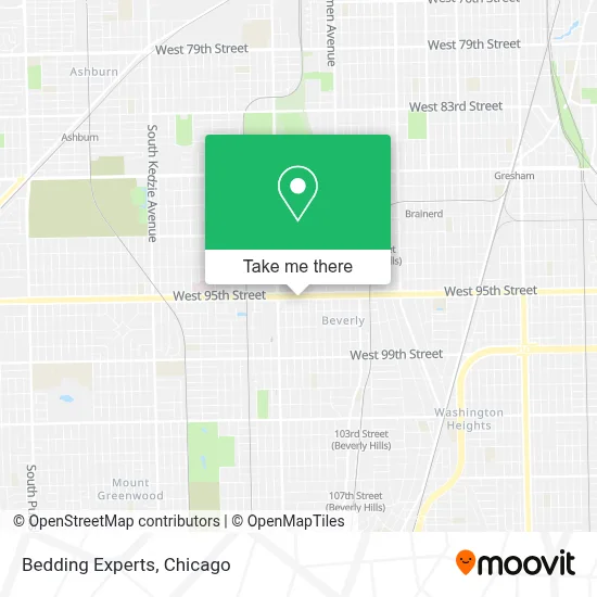 Bedding Experts map