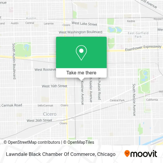 Lawndale Black Chamber Of Commerce map
