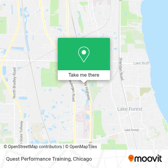 Quest Performance Training map