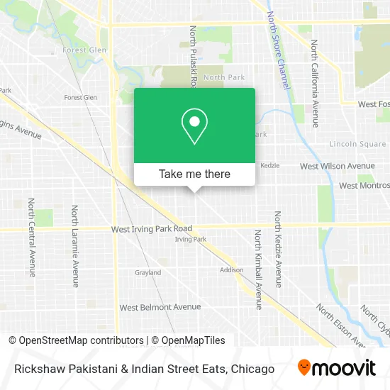 Rickshaw Pakistani & Indian Street Eats map