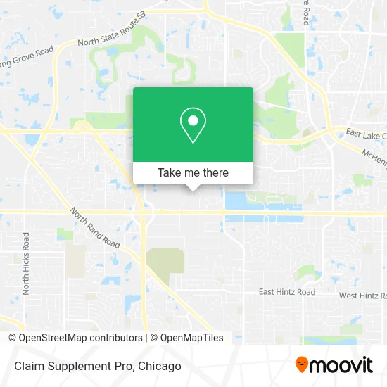 Claim Supplement Pro map