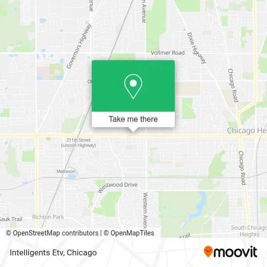 Intelligents Etv map