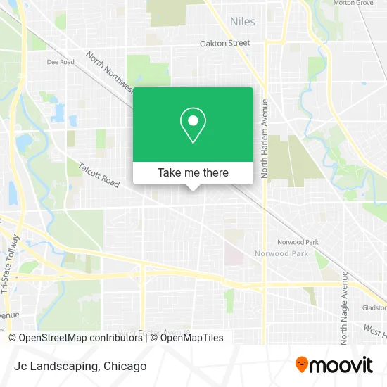 Jc Landscaping map