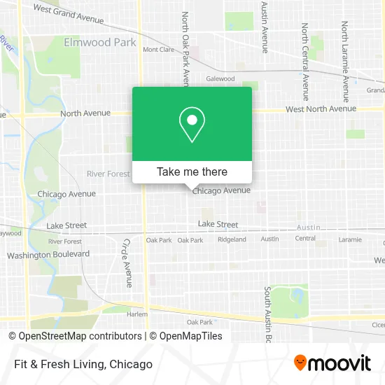 Fit & Fresh Living map