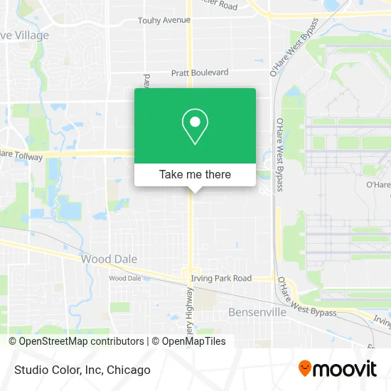 Studio Color, Inc map