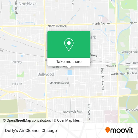 Duffy's Air Cleaner map