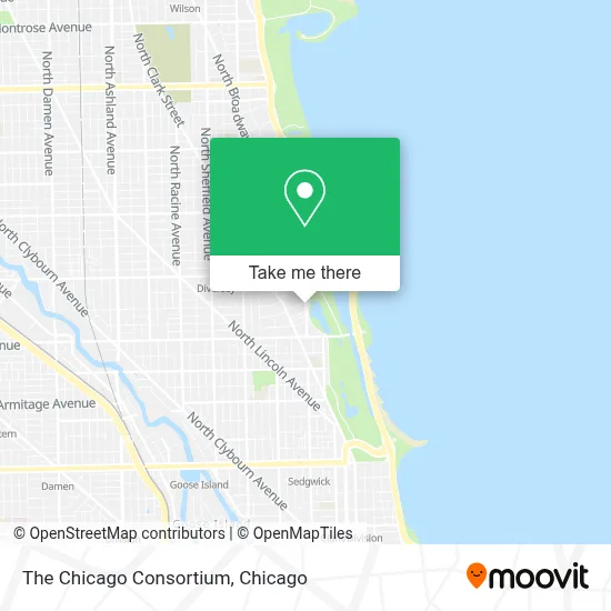 The Chicago Consortium map