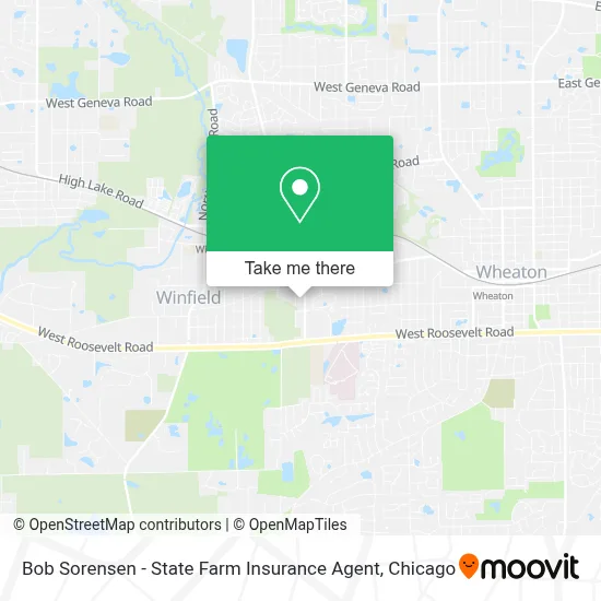 Bob Sorensen - State Farm Insurance Agent map