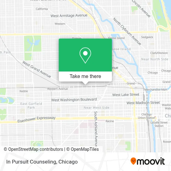 In Pursuit Counseling map