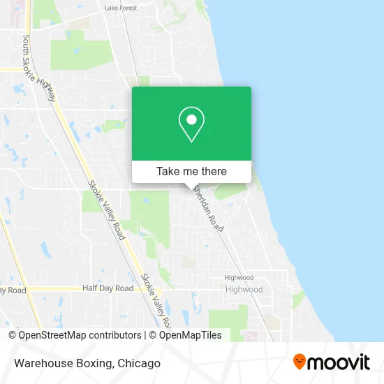 Warehouse Boxing map
